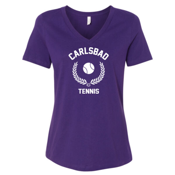 Women’s - Relaxed Jersey V-Neck Tee Thumbnail