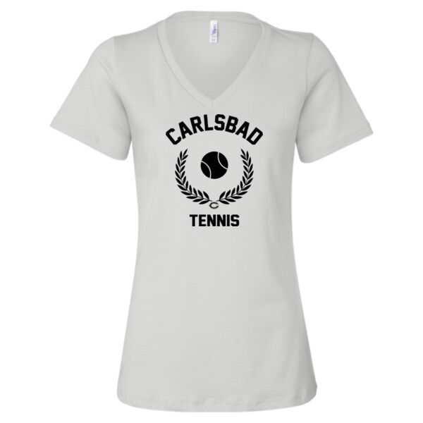 Women’s - Relaxed Jersey V-Neck Tee Thumbnail