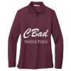 Women's Silk Touch Long Sleeve Polo Thumbnail
