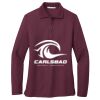 Women's Silk Touch Long Sleeve Polo Thumbnail